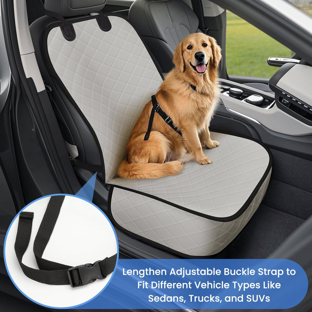 ELONGRIVER funda asiento delantero perro resistente a arañazos ideal para mascotas activas.