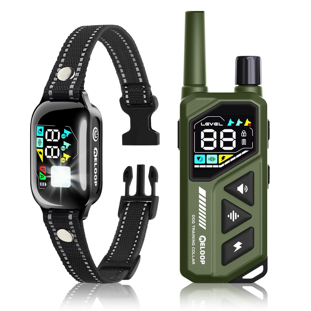 ELOOP collar con indicador LED para localizar al perro en la oscuridad