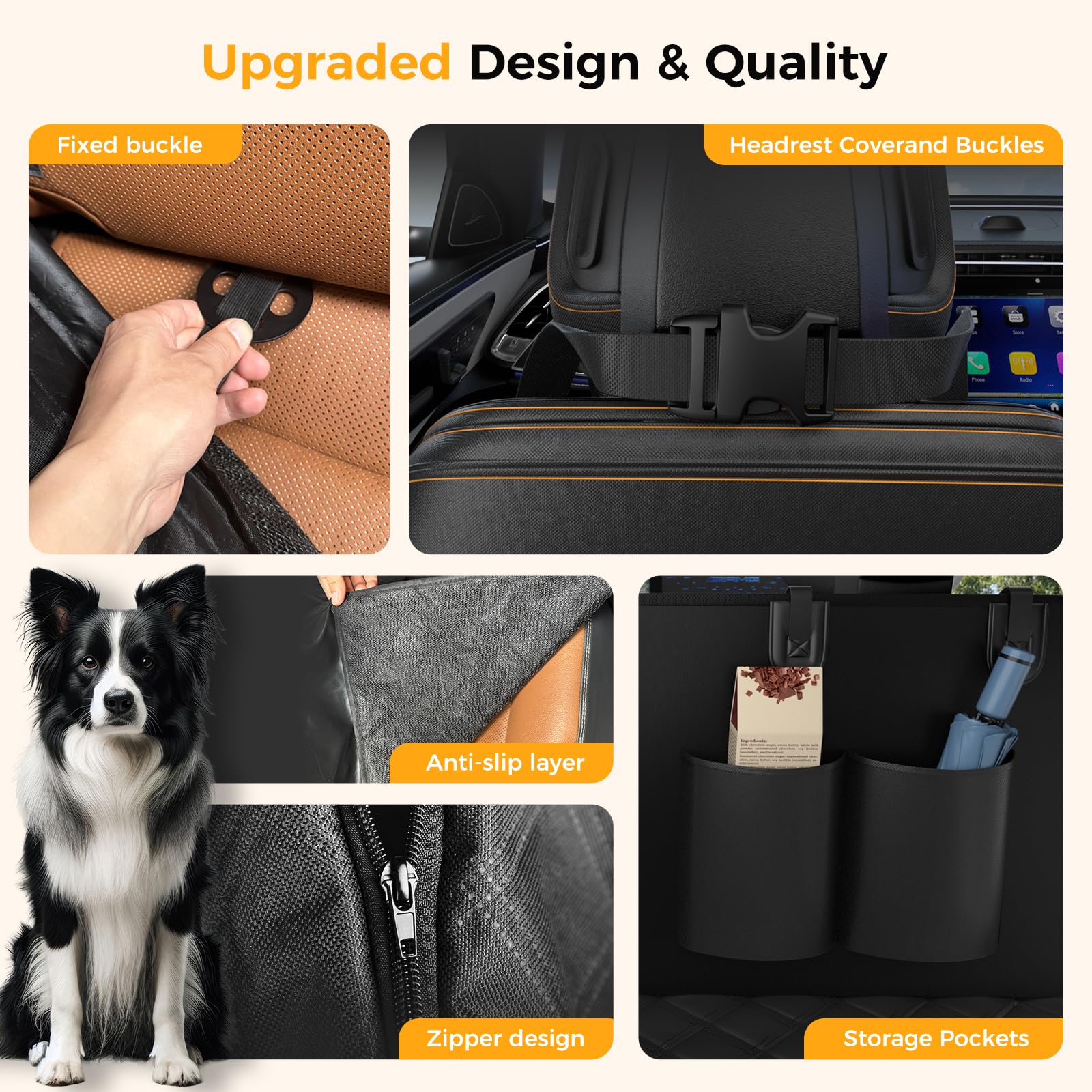 Elouta dimensiones universales 57 x 54 pulgadas para coches diversos.