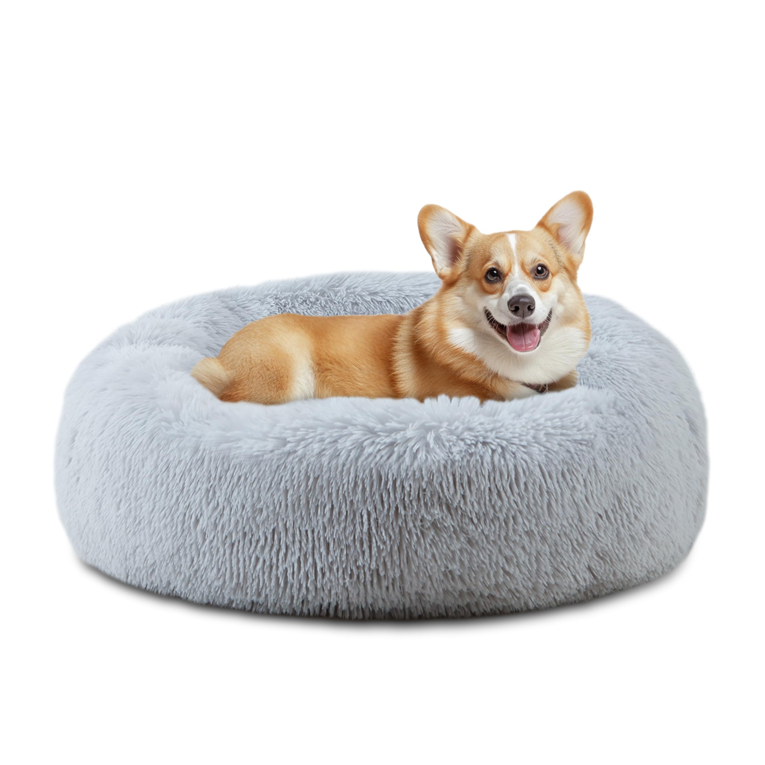 Cama para perros ELSKER&HOME calma y diseño redondo para dormir profundamente