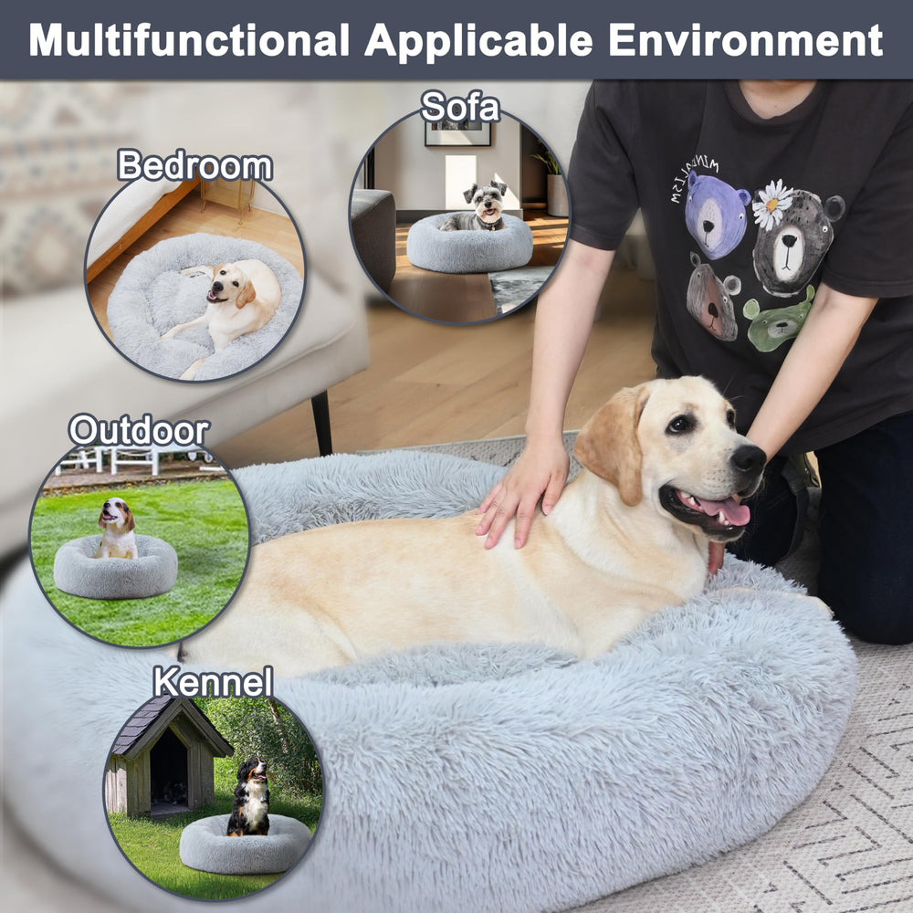 Cama para perros lavable a máquina para limpieza rápida