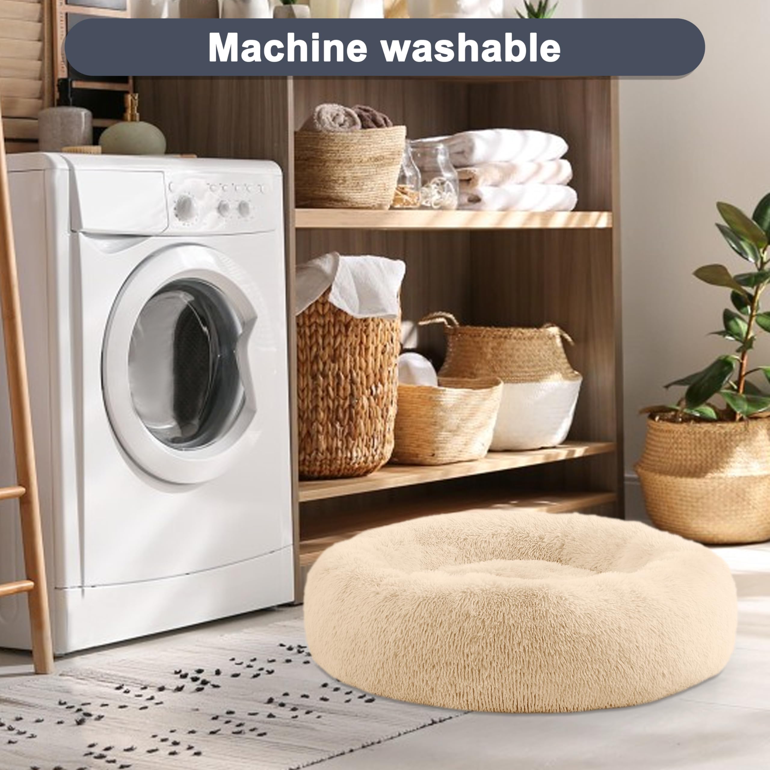 ELSKER&HOME cama lavable a máquina facilita la limpieza tras travesuras.