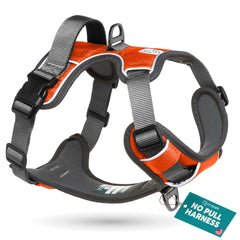 Arnés Embark Adventure con clip frontal para perros grandes, control de caminatas.