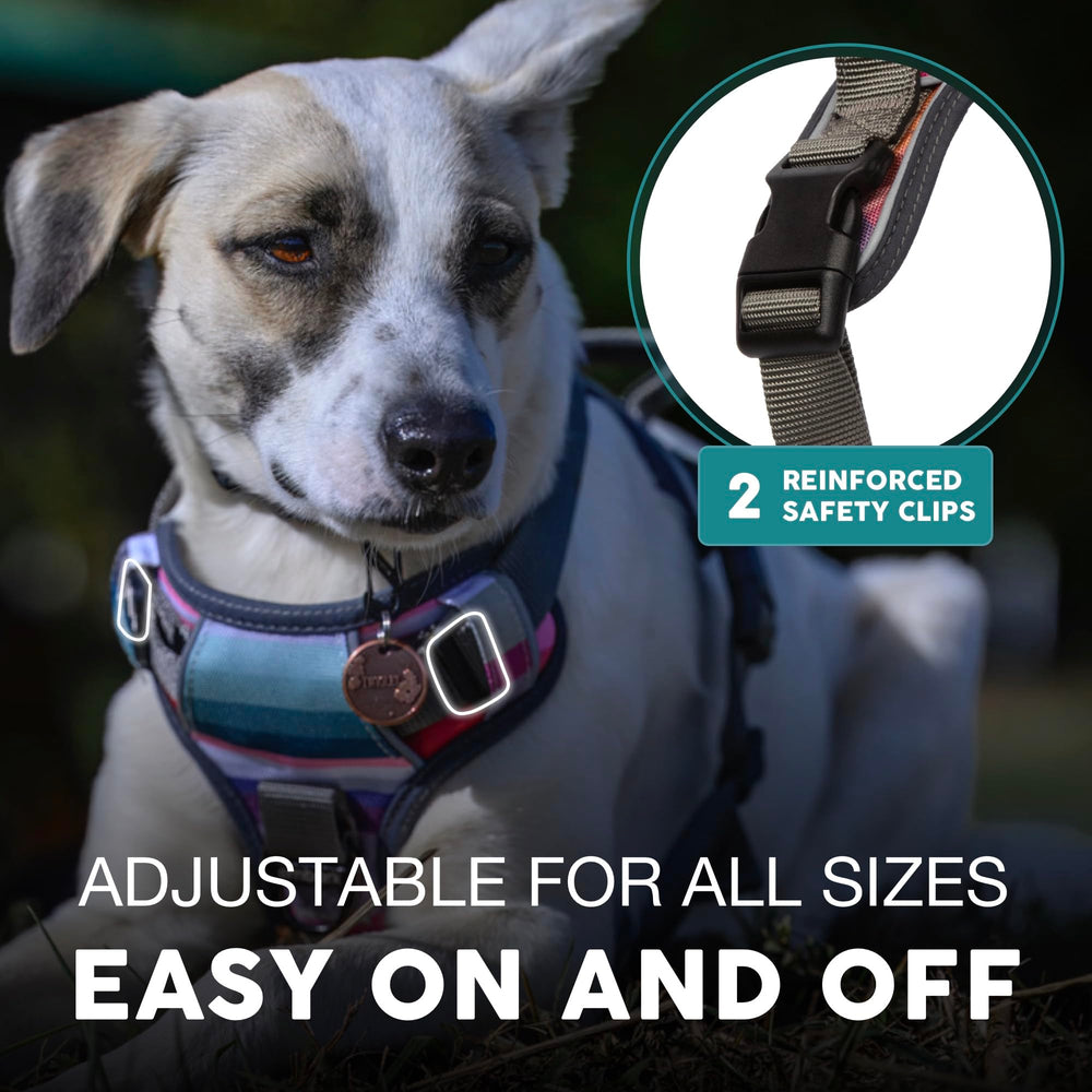 Embark Pets arnés aventura XL con asa de gel para manejo suave