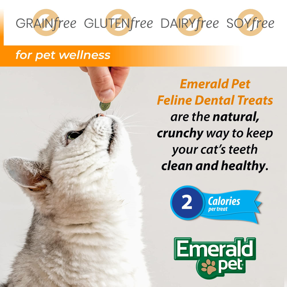 Ingredientes naturales de Emerald Pet para gatos.