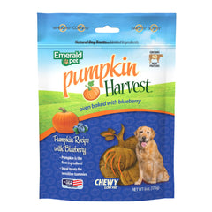 Emerald Pet Premios Calabaza Perro Envase 6oz: snack práctico para recompensas diarias