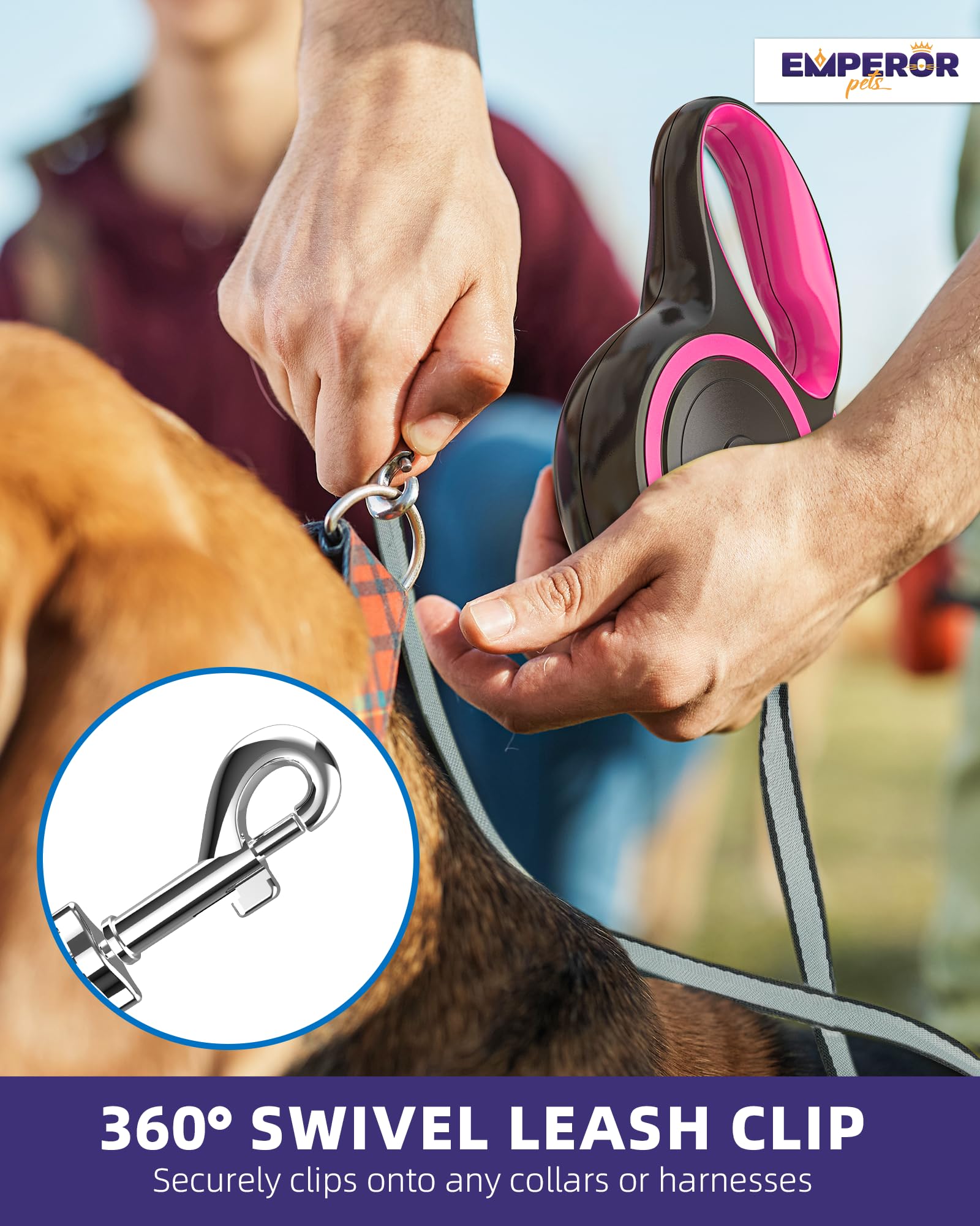 Emperor Pets nylon resistente para uso diario al aire libre.