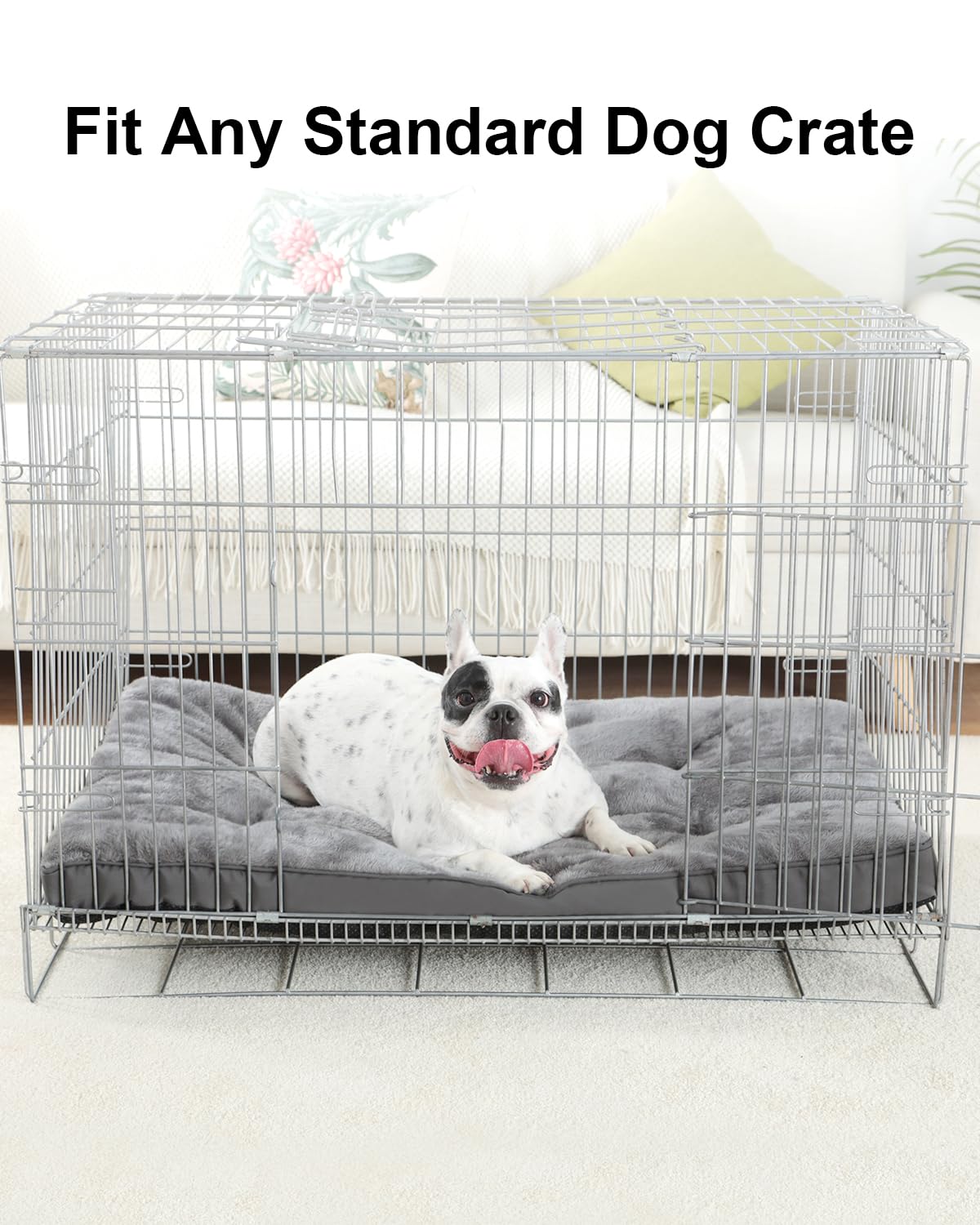 EMSLX Cama Perro Diseno Gris: estético y cómodo para el hogar.