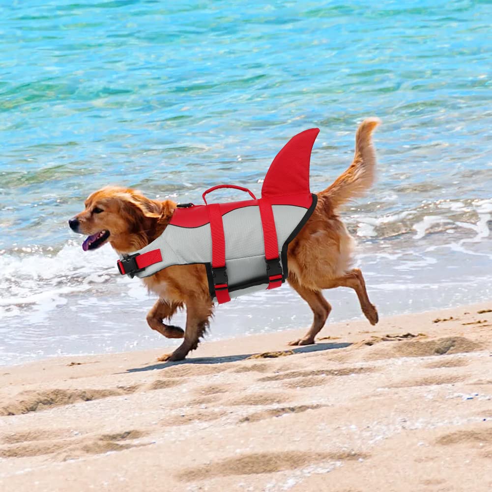 EMUST chaleco salvavidas para perros con guía de tallas para ajustar al perro
