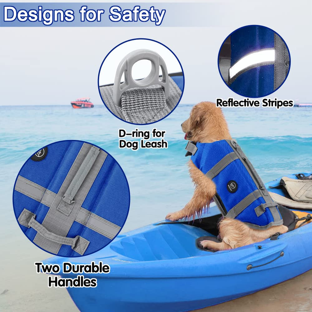 Diseño atractivo EMUST para perros y alta visibilidad en playa