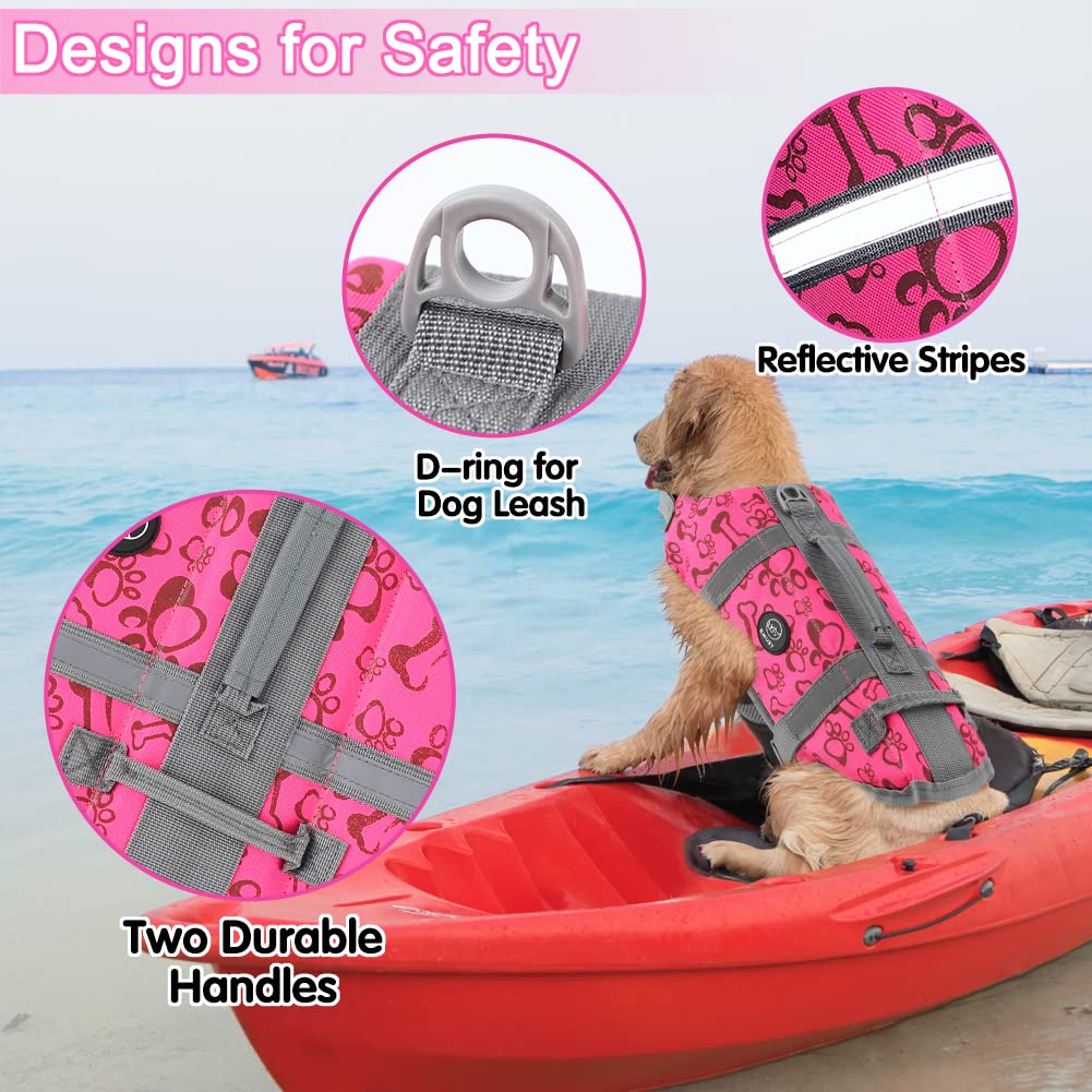 EMUST chaleco perro NewPink: sistema de ajuste cómodo con hebillas rápidas.