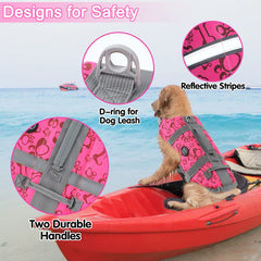 EMUST chaleco perro NewPink: sistema de ajuste cómodo con hebillas rápidas.