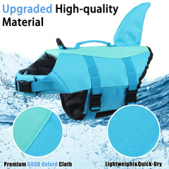 EMUST chaleco salvavidas para perros xl en playa con alta visibilidad.
