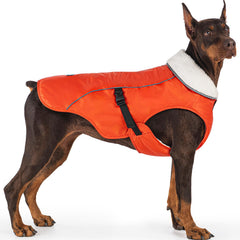 EMUST chaqueta para perro con cierre de cremallera, facilita ponerse y quitarse.