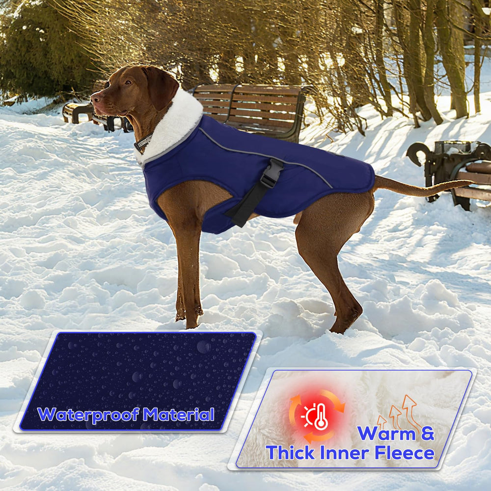 EMUST chaqueta para perro con hebillas ajustables en la barriga para ajuste cómodo