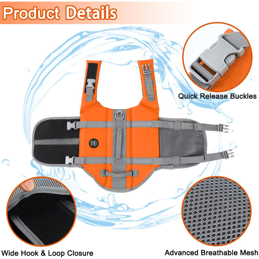 EMUST chaleco para perros con diseño estiloso para playa o piscina