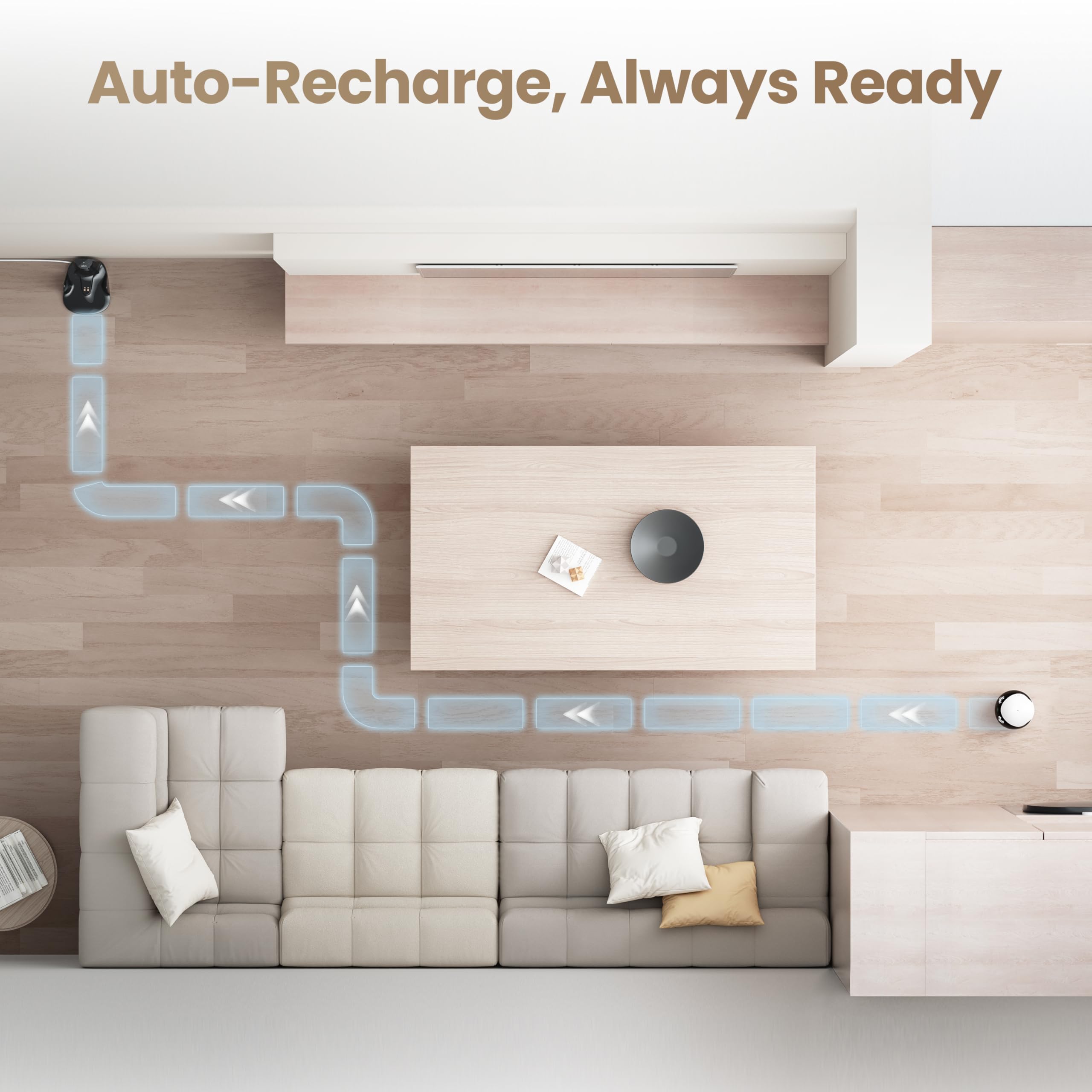 Enabot EBO Air 2 voz-dos-vias: conversa con tu mascota desde casa.
