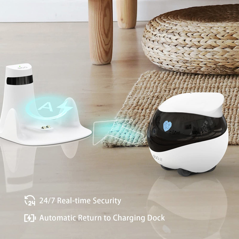 Enabot EBO SE comunicación de dos vías para conversar con personas y mascotas