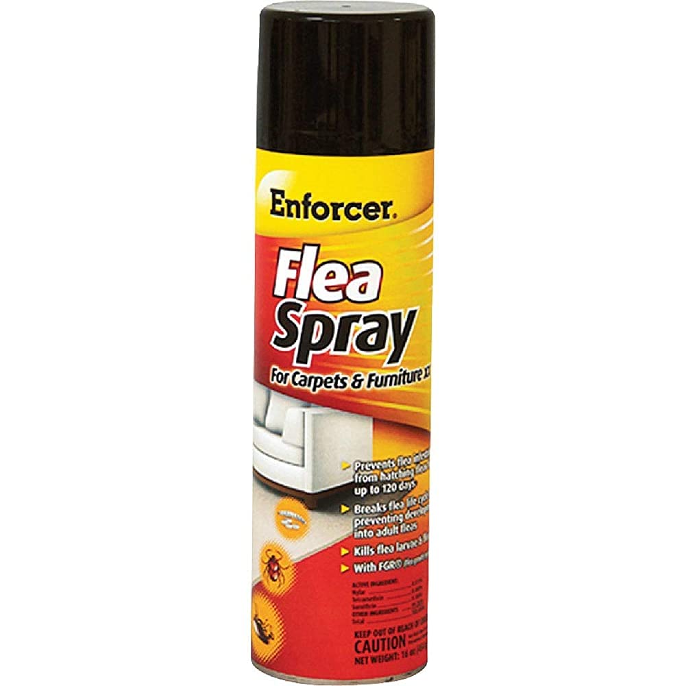 Enforcer pulgas frasco, solución para uso en casa y control de pulgas