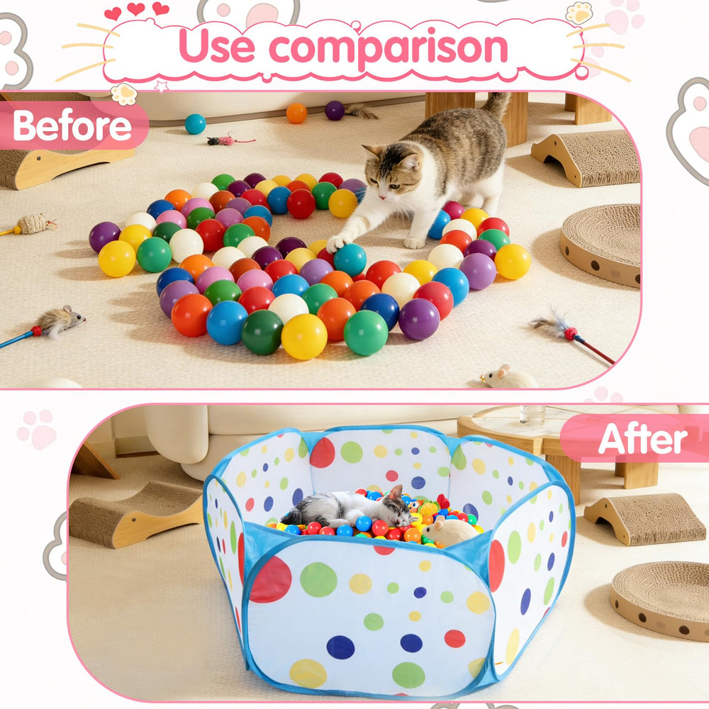 Engorgio diámetro 100 cm, amplio espacio para gatos en azul
