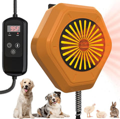 Engtesy calentador para casa de perros 800W, ideal para uso en exteriores.