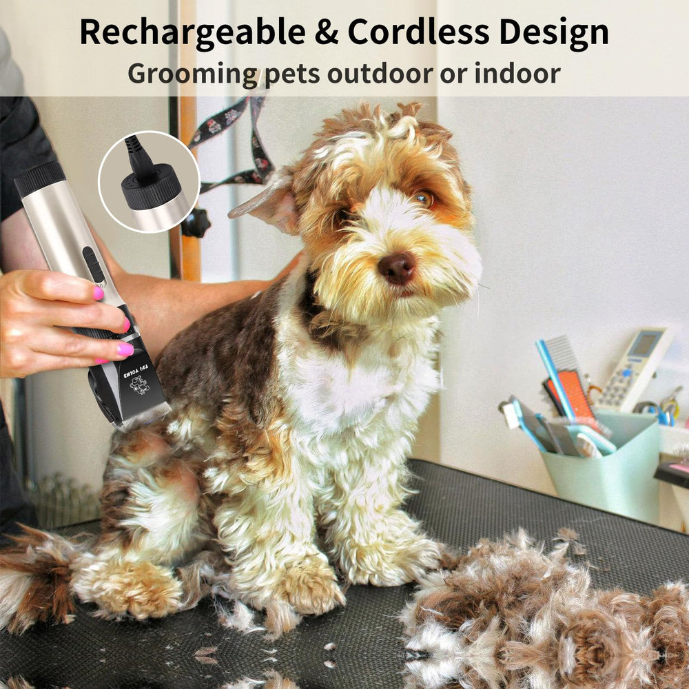 ENJOY PET batería de 4 horas para uso sin cables durante el cuidado de mascotas