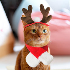 Bufanda navidad para mascotas de Enjoying, calidez festiva
