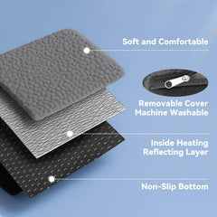 Funda desmontable de Enjoying, fácil lavado para limpieza rápida.