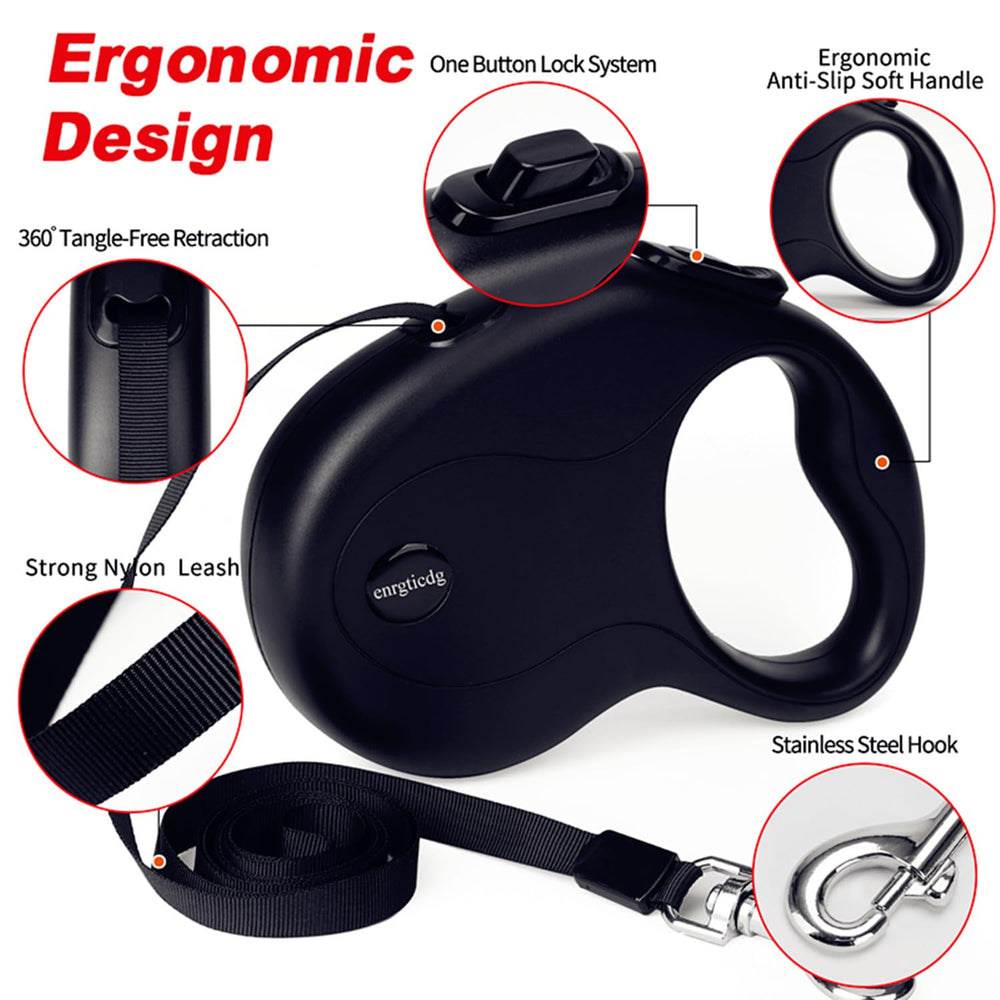 enrgticdg correa de nylon resistente hasta 50 libras