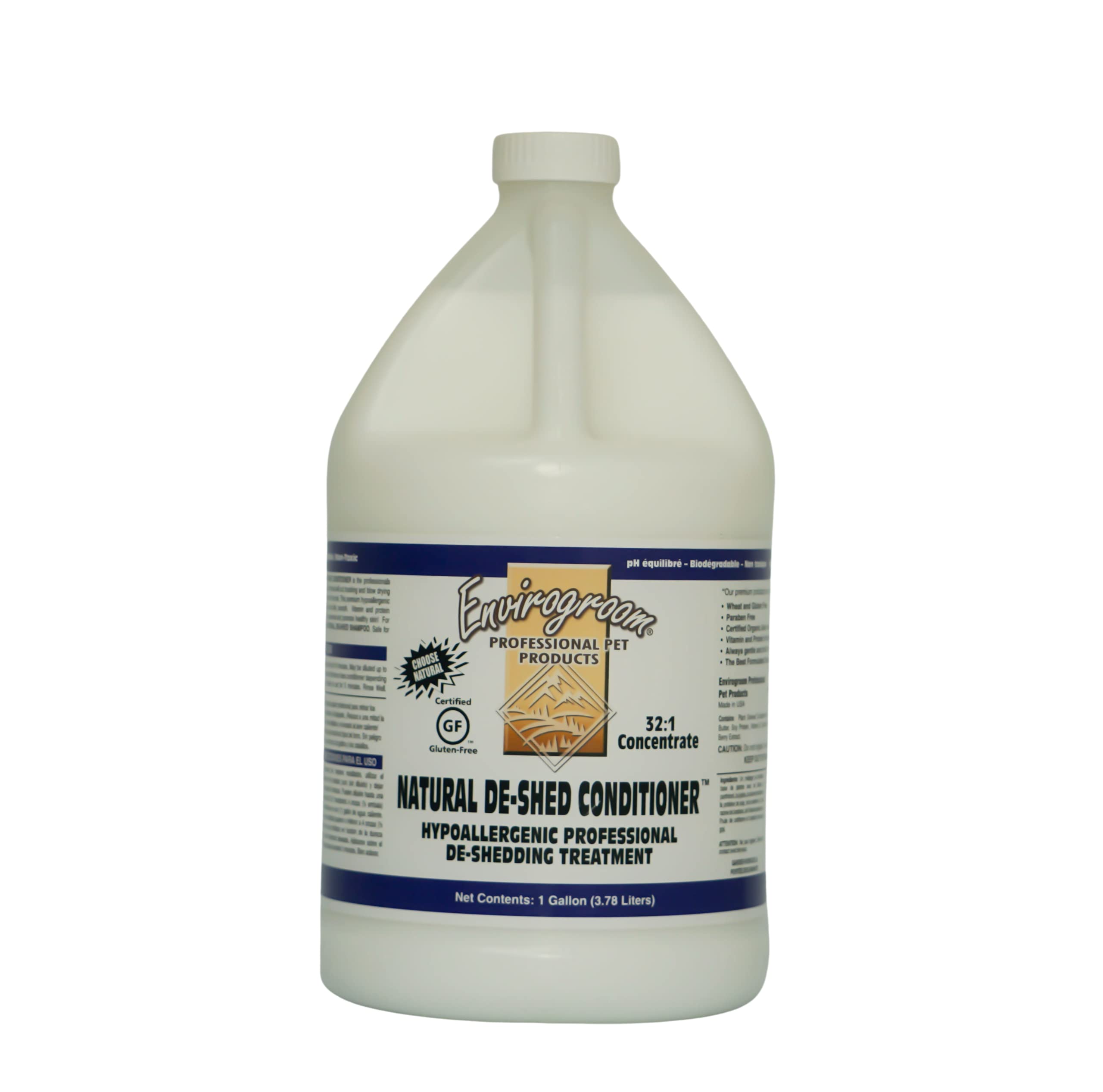 Envirogroom botella vertido: acondicionador deslanado para uso profesional.