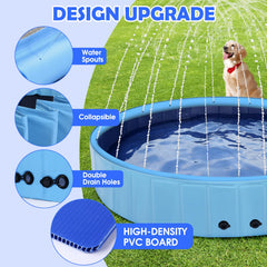 Eooqi Piscina 87 superficie antideslizante evita resbalones.