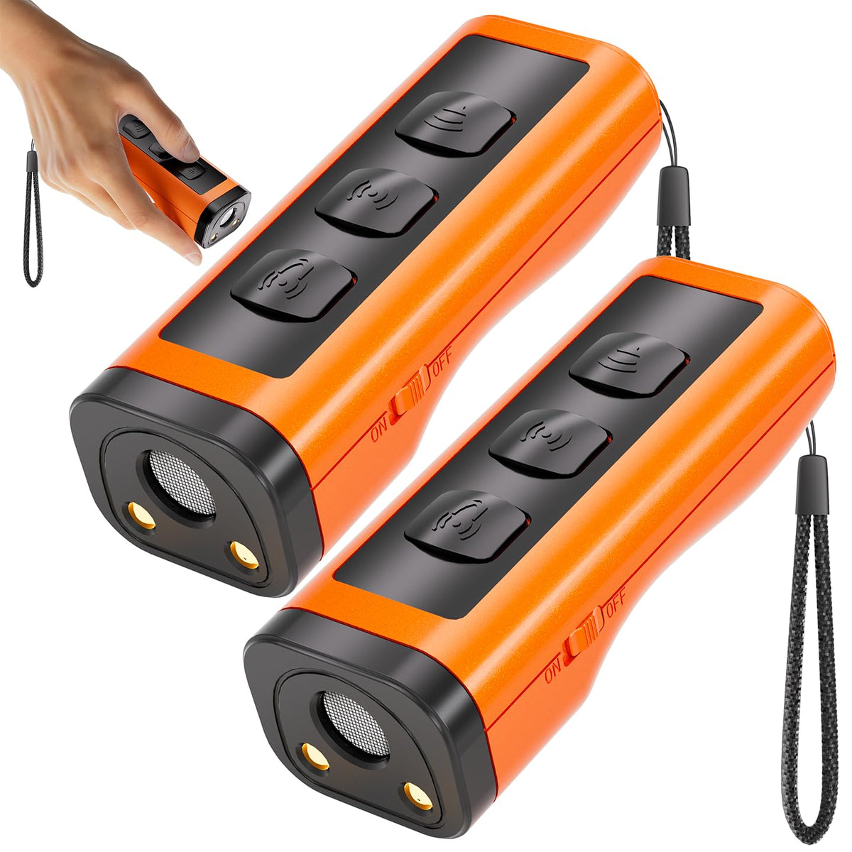 Eorery disuasor de ladridos con control remoto para entrenamiento sin dolor.