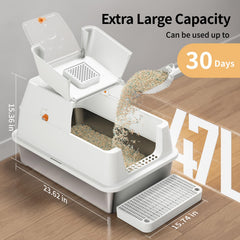 EOSARCU capacidad 20L para gatos de 1 a 20 libras