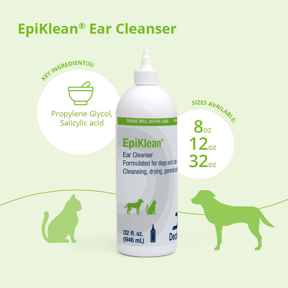 EpiKlean Ear Cleanser facilita el secado de orejas tras la limpieza.