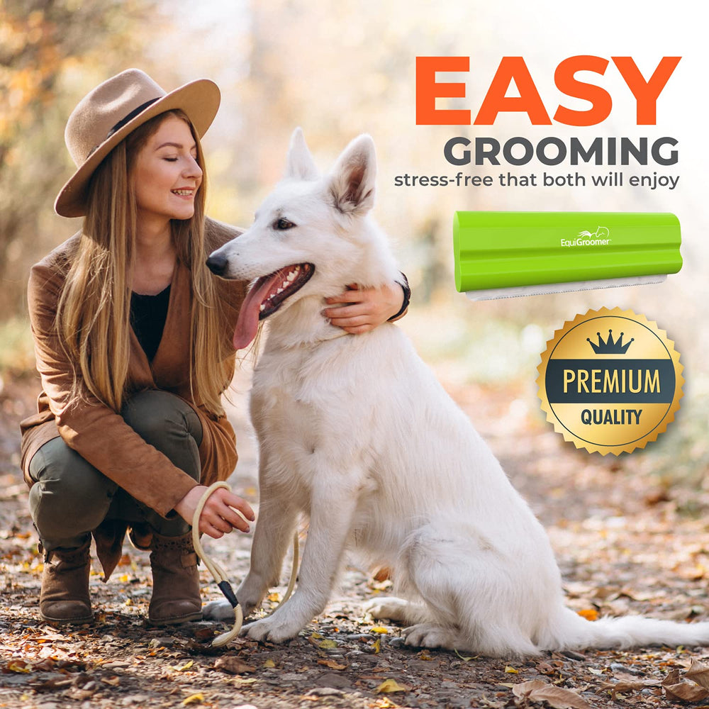 EquiGroomer EasyGroomer cuidado duradero en casa, herramienta confiable para reducir la muda.