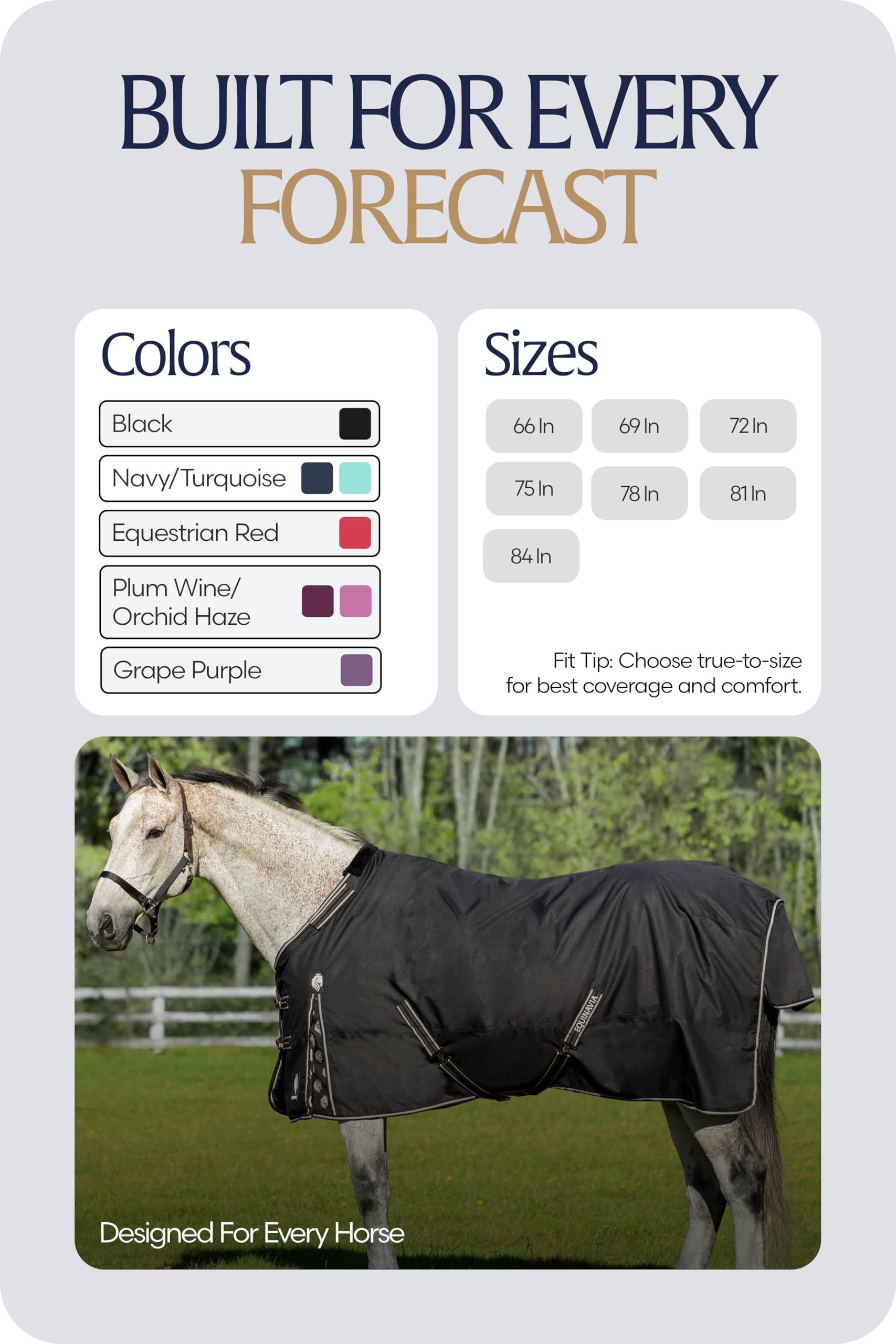 Equinavia Norse No Fill, exterior impermeable 600D para días lluviosos.