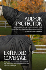 Equinavia Norse No Fill, fijaciones ajustables y hebillas seguras para un ajuste estable.