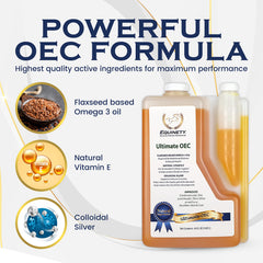 Equinety Ultimate OEC omega3: apoyo a articulaciones y piel con ingredientes de calidad.