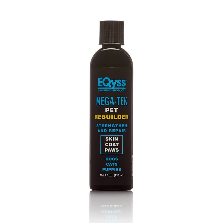 Eqyss Mega-Tek Rebuilder fortalece el pelaje seco con efecto renovador