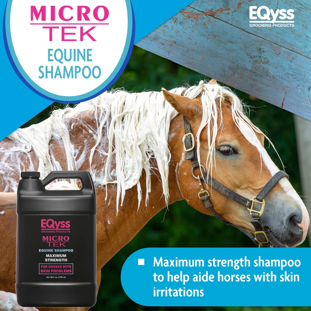 Aplicación en caballo durante el baño para alivio rápido