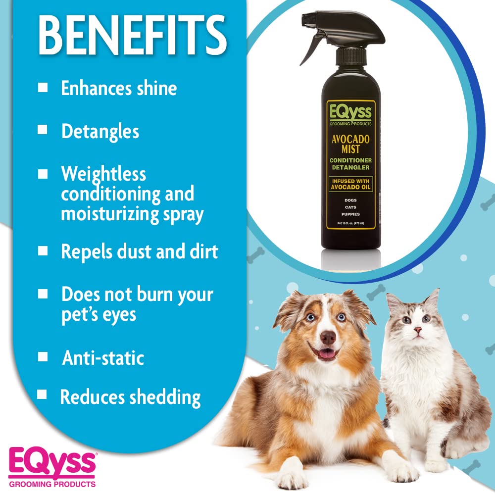 Eqyss Avocado Mist: spray en pelo húmedo o seco para cuidado fácil.