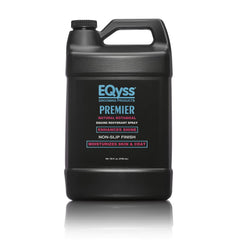 Eqyss Premier Rehidratante Equino: botella de spray para aplicación suave y humectante.