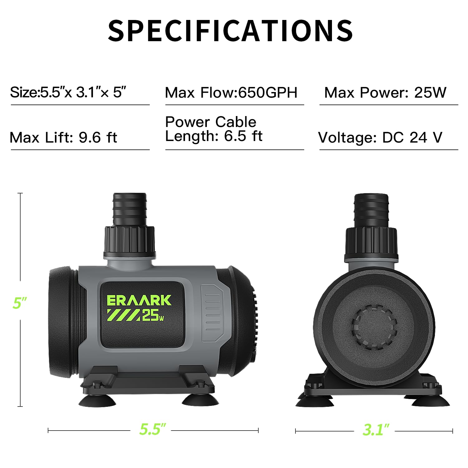 Modos de flujo constante y ola para ERAARK