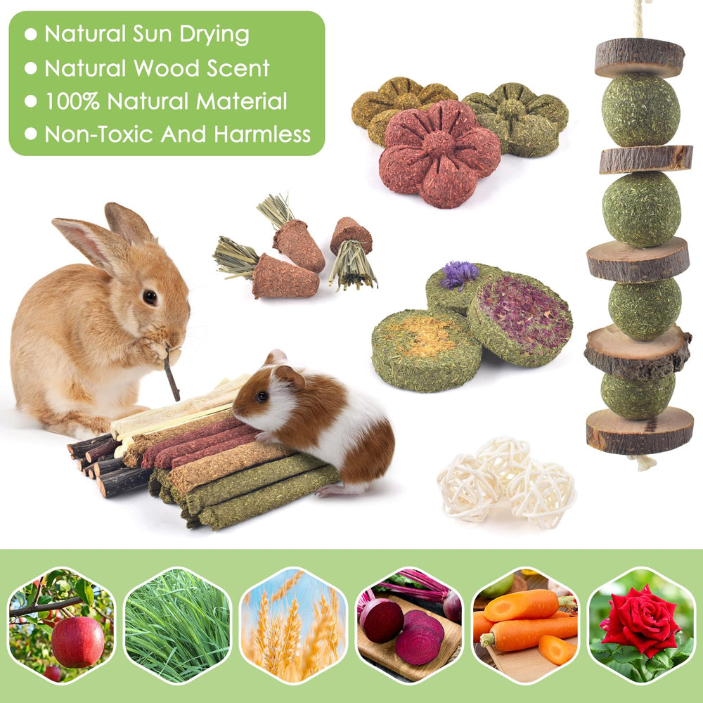 ERKOON Bunny Toys Juguetes masticables variedad-formas: estimulan curiosidad y entretenimiento diario.