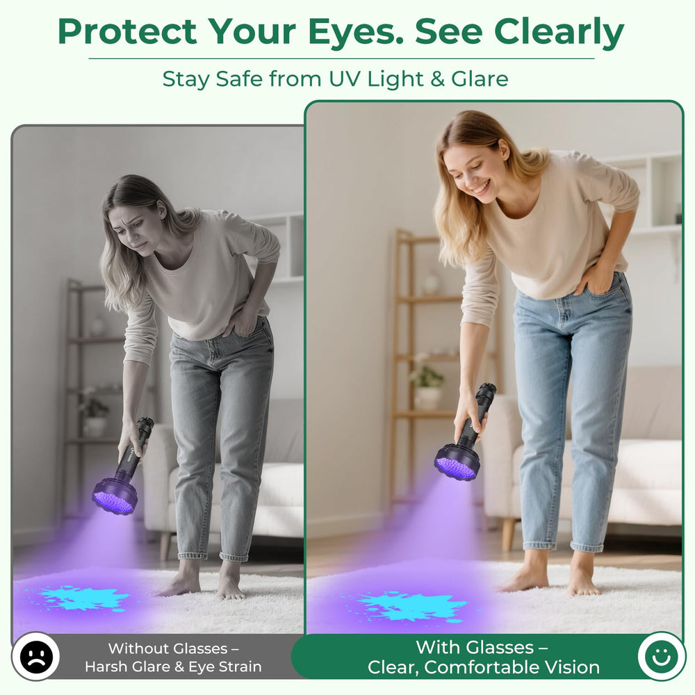 Brillo extremo de ESCO LITE UV para cubrir áreas grandes.