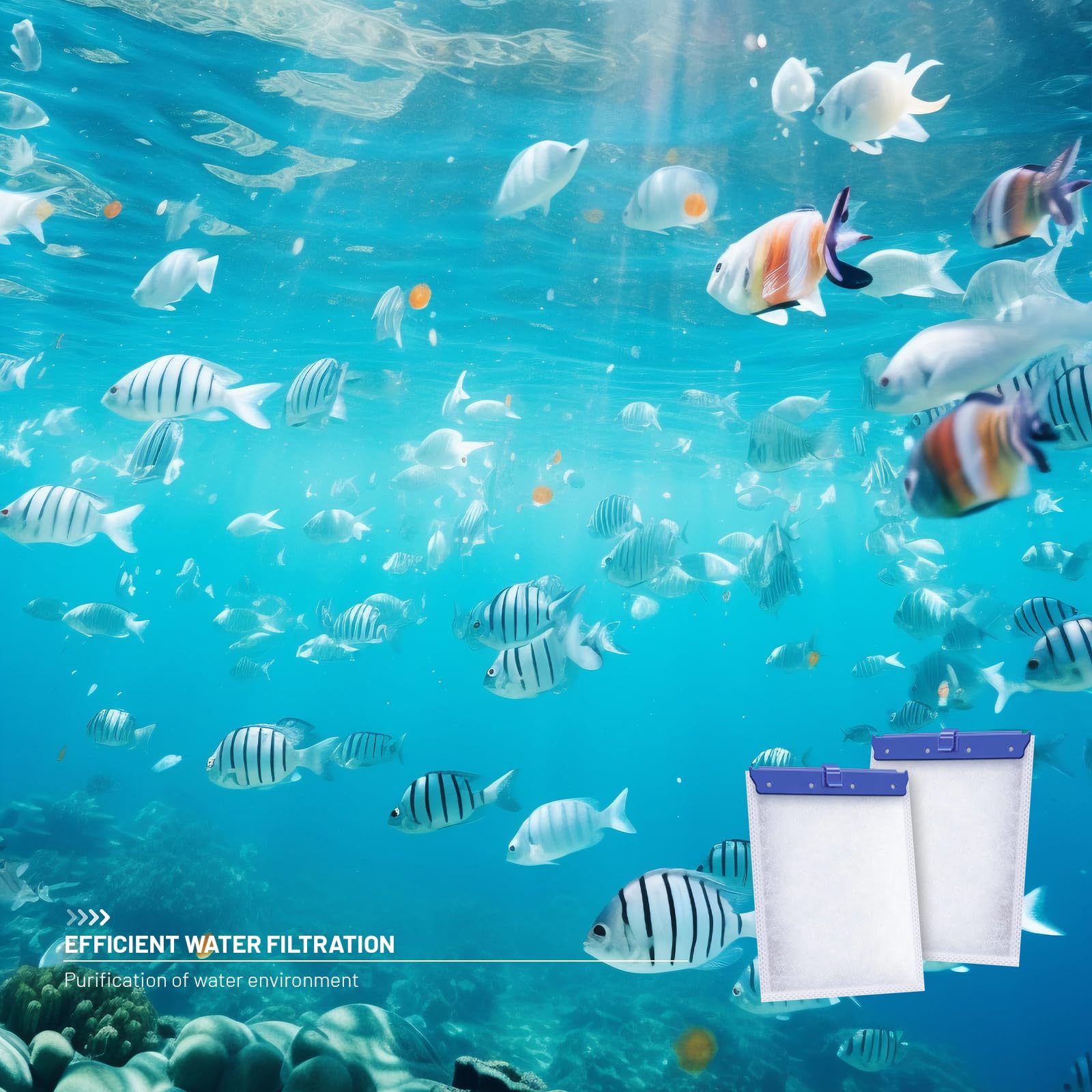 Esctabalt para agua cristalina, ayuda a mantener un ambiente limpio para peces.