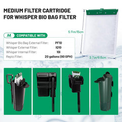 Esctabalt cartucho para Whisper IQ10, filtración triple para agua más clara.