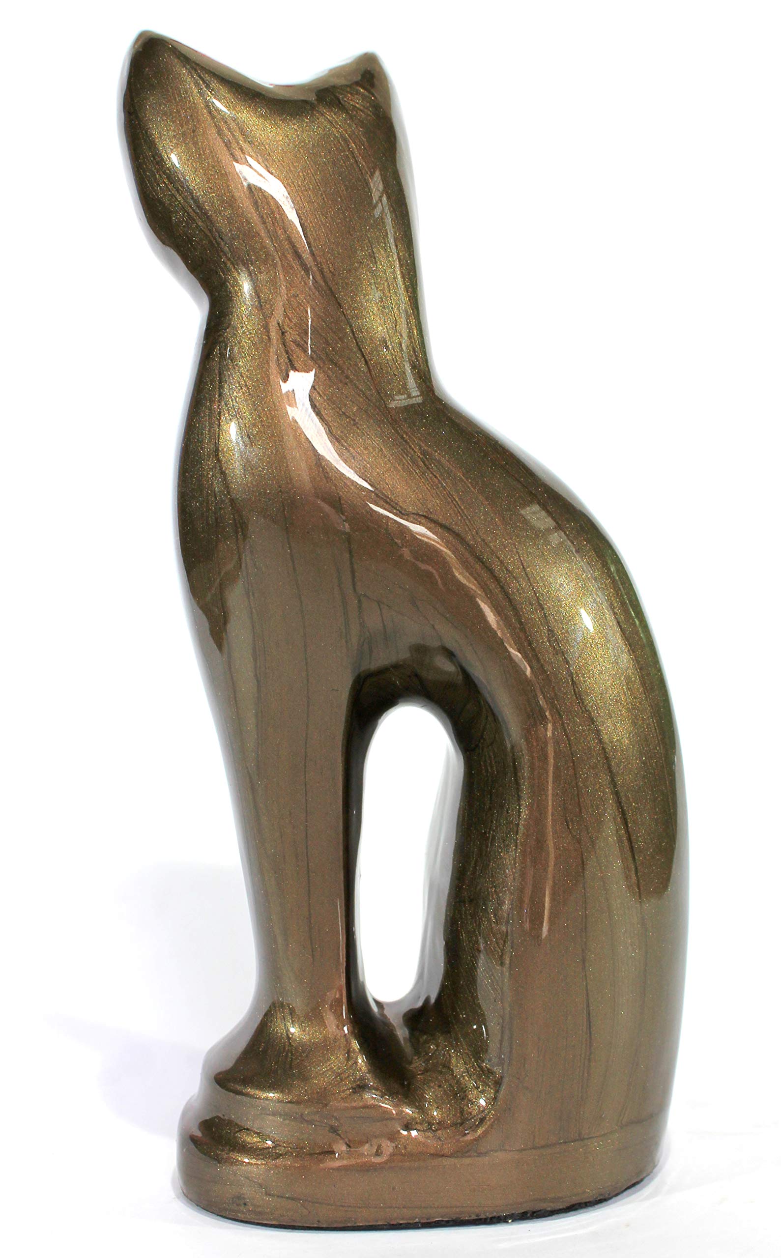 Diseño artesanal de urna gato eSplanade, homenaje respetuoso para el recuerdo.