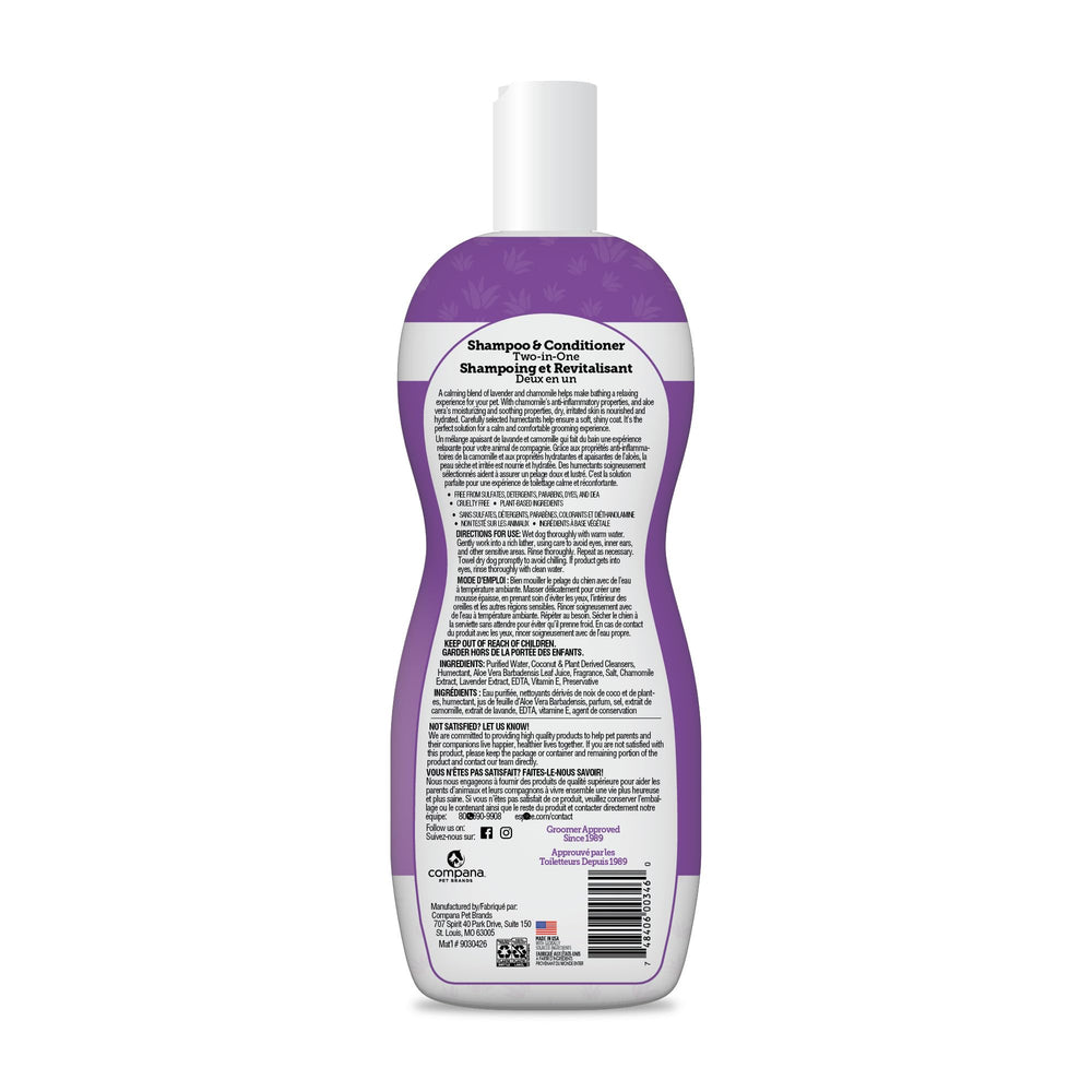 Espree Lavanda Calma: envase práctico para sesiones de aseo frecuentes.