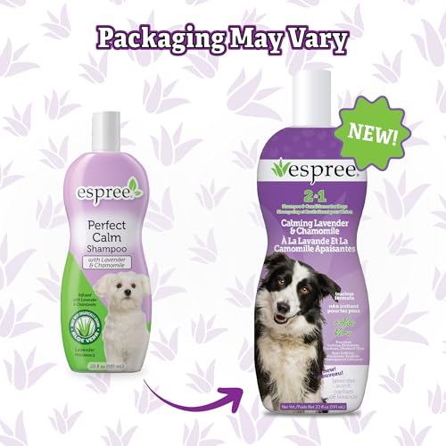 Espree Lavanda Calma: textura cremosa para cabello suave y manejable.